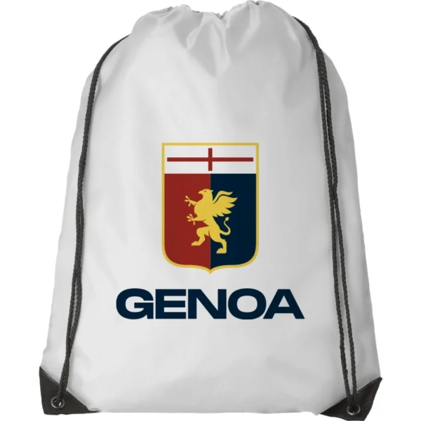 Sacca in nylon bianca Istituzionale Genoa