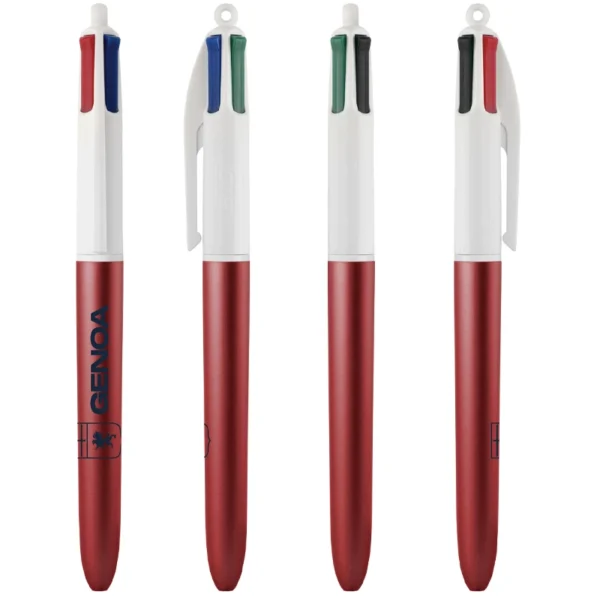 Penna Bic 4 colori Genoa